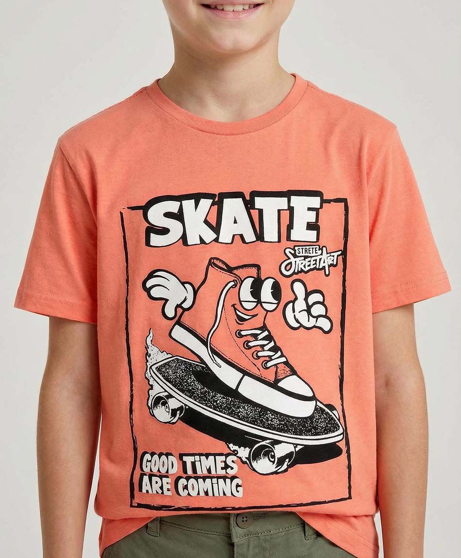 Polera ni&ntilde;o skate good times