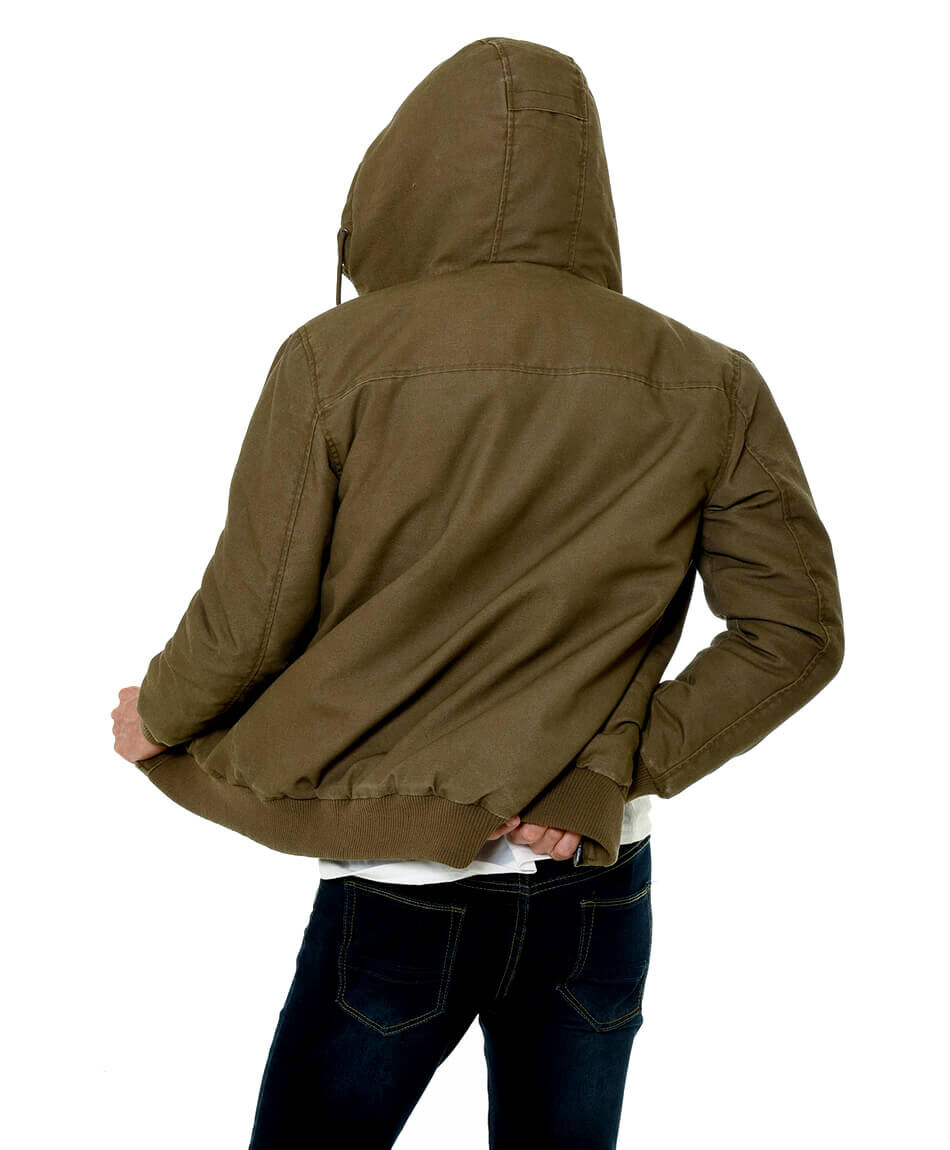 Chaqueta capucha chiporro