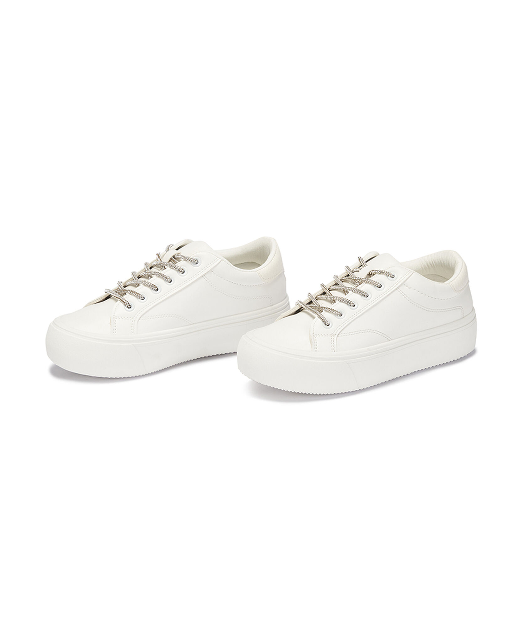 Zapatilla mujer cordones brillantes Zapatilla mujer cordones brillantes