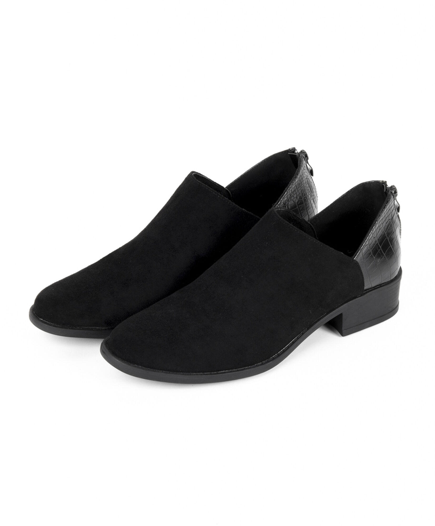 Zapato mujer taco medio negro Zapato mujer taco medio negro