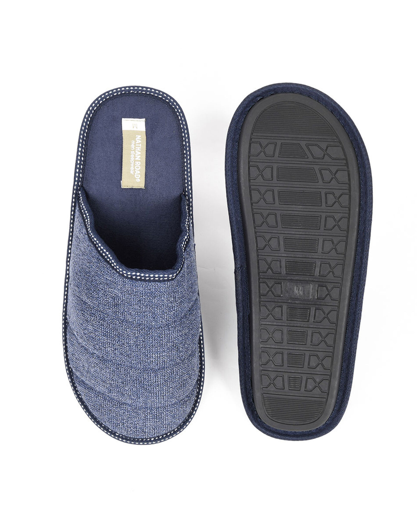 Pantufla hombre azul Pantufla hombre azul