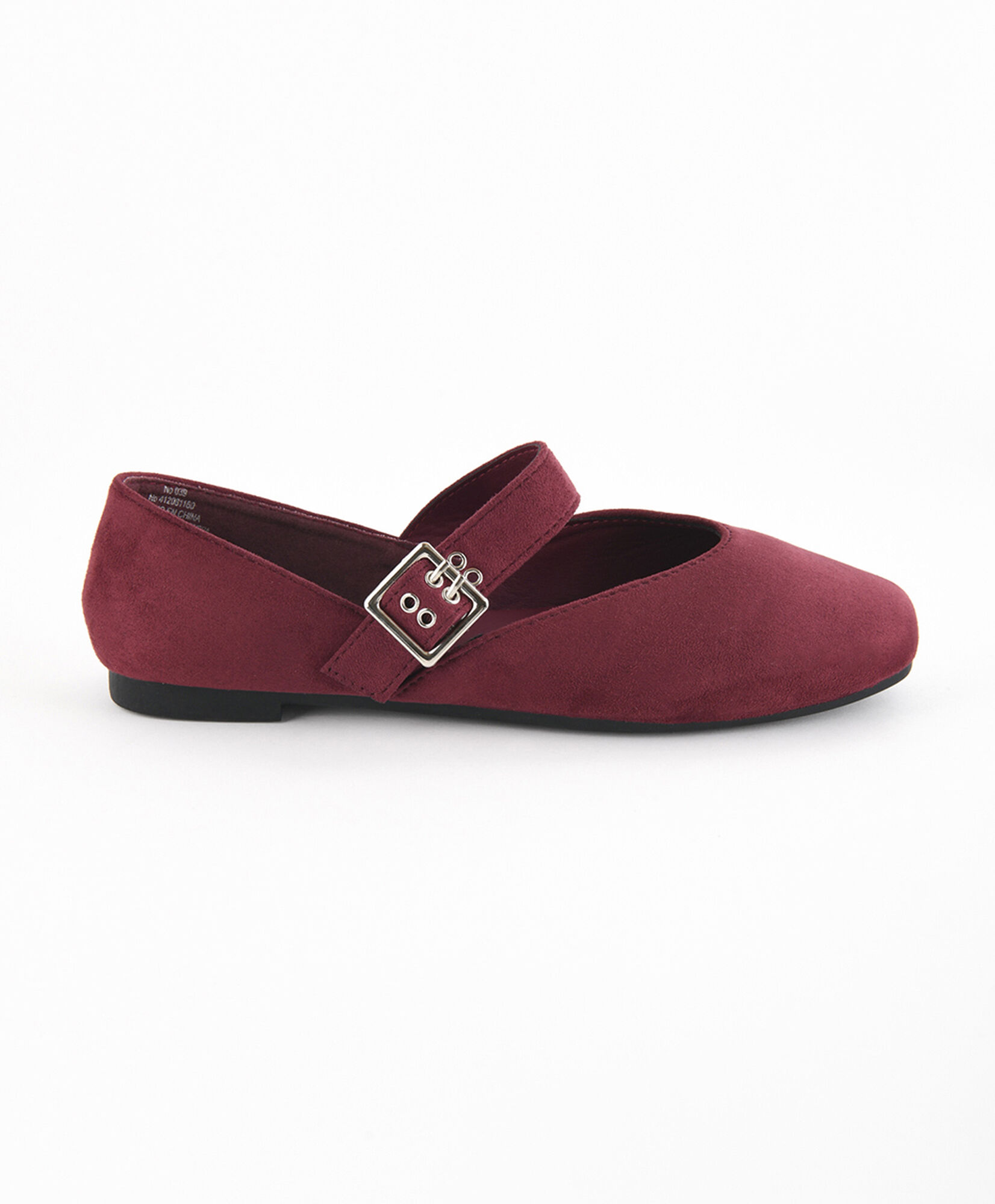 Ballerina mujer estilo mary jane burdeo Ballerina mujer estilo mary jane burdeo