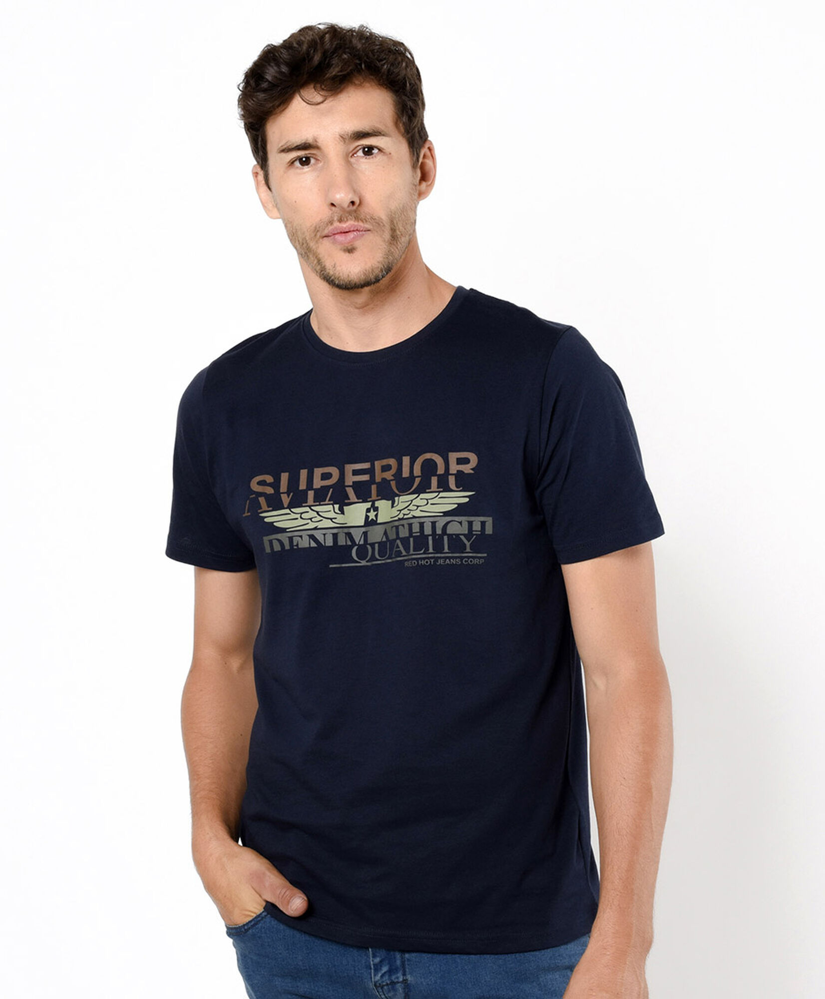 Polera hombre estampado Polera hombre estampado
