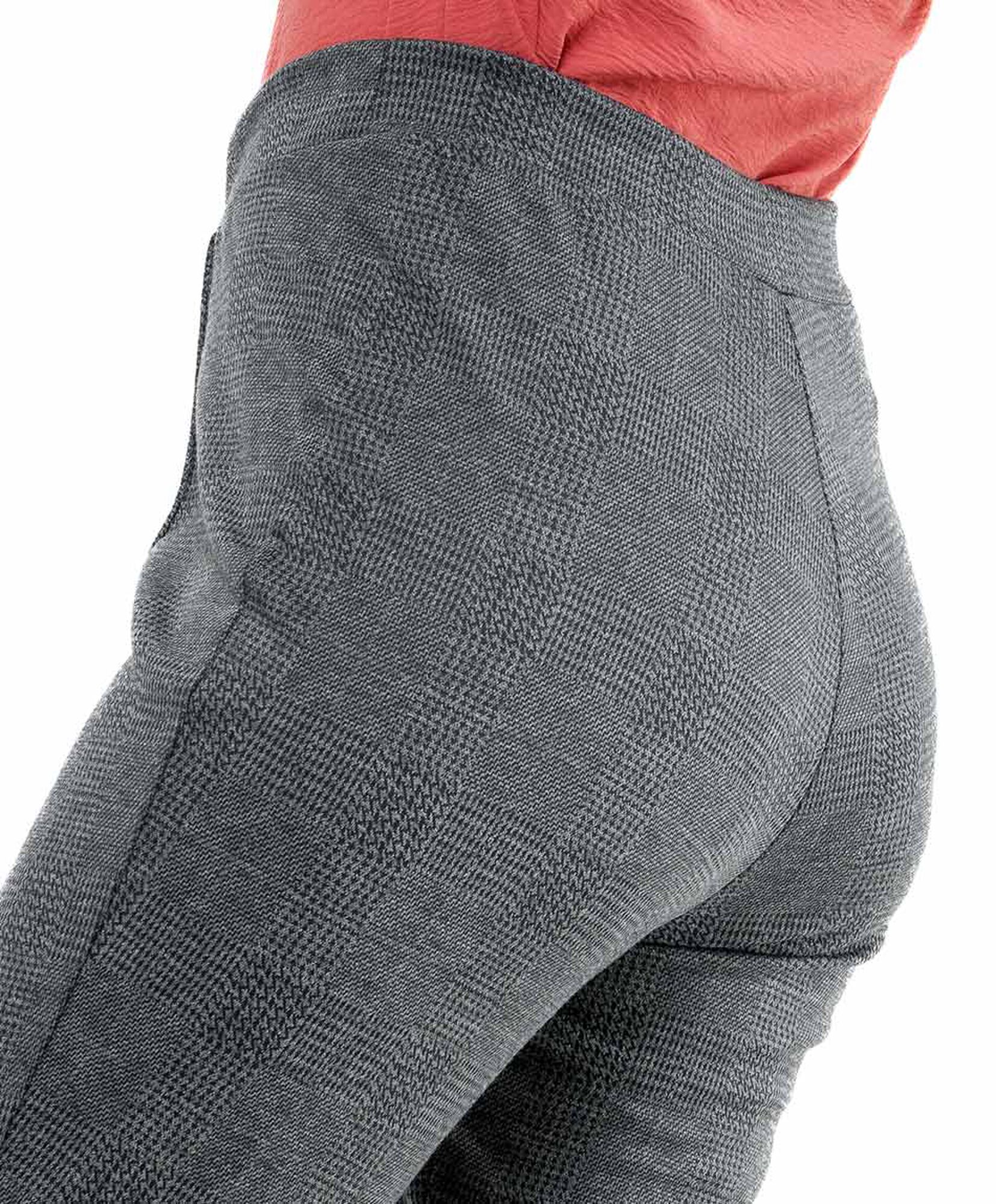 Leggins mujer cuadrillé jacquard Leggins mujer cuadrillé jacquard