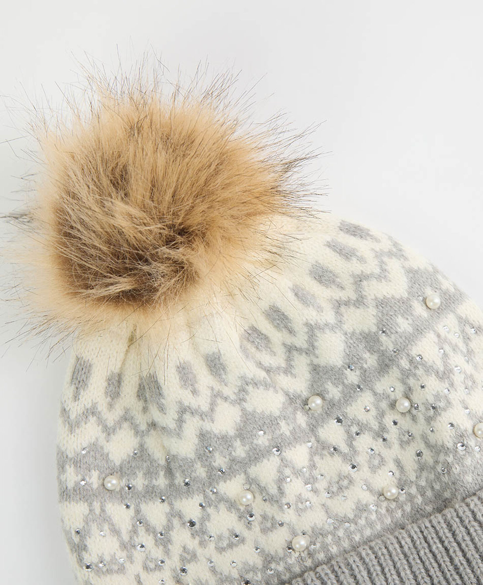 Set gorro + guantes mujer nordic gris Set gorro + guantes mujer nordic gris