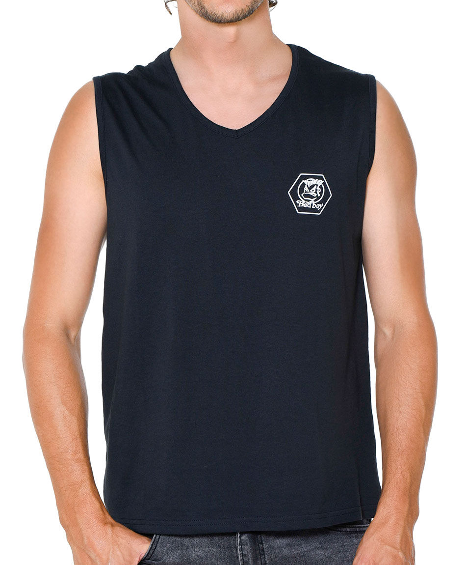 Polera sin mangas urbana