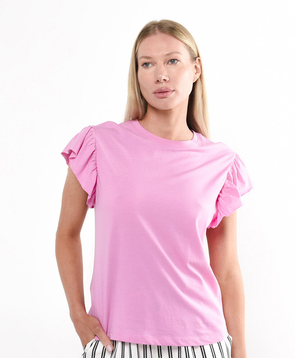 Polera mujer dise&ntilde;o vuelitos