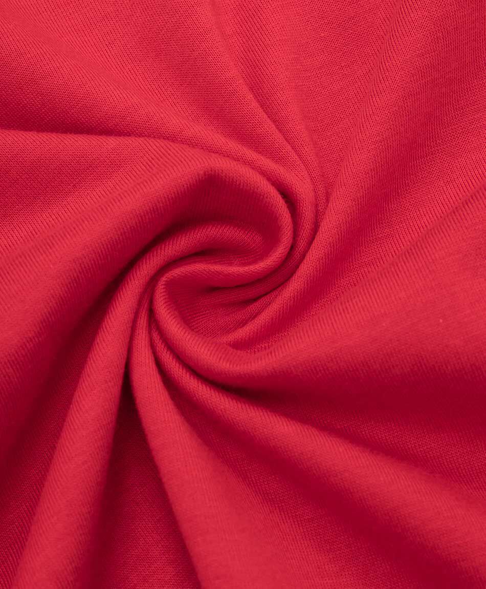 Polera deportiva mujer basica roja