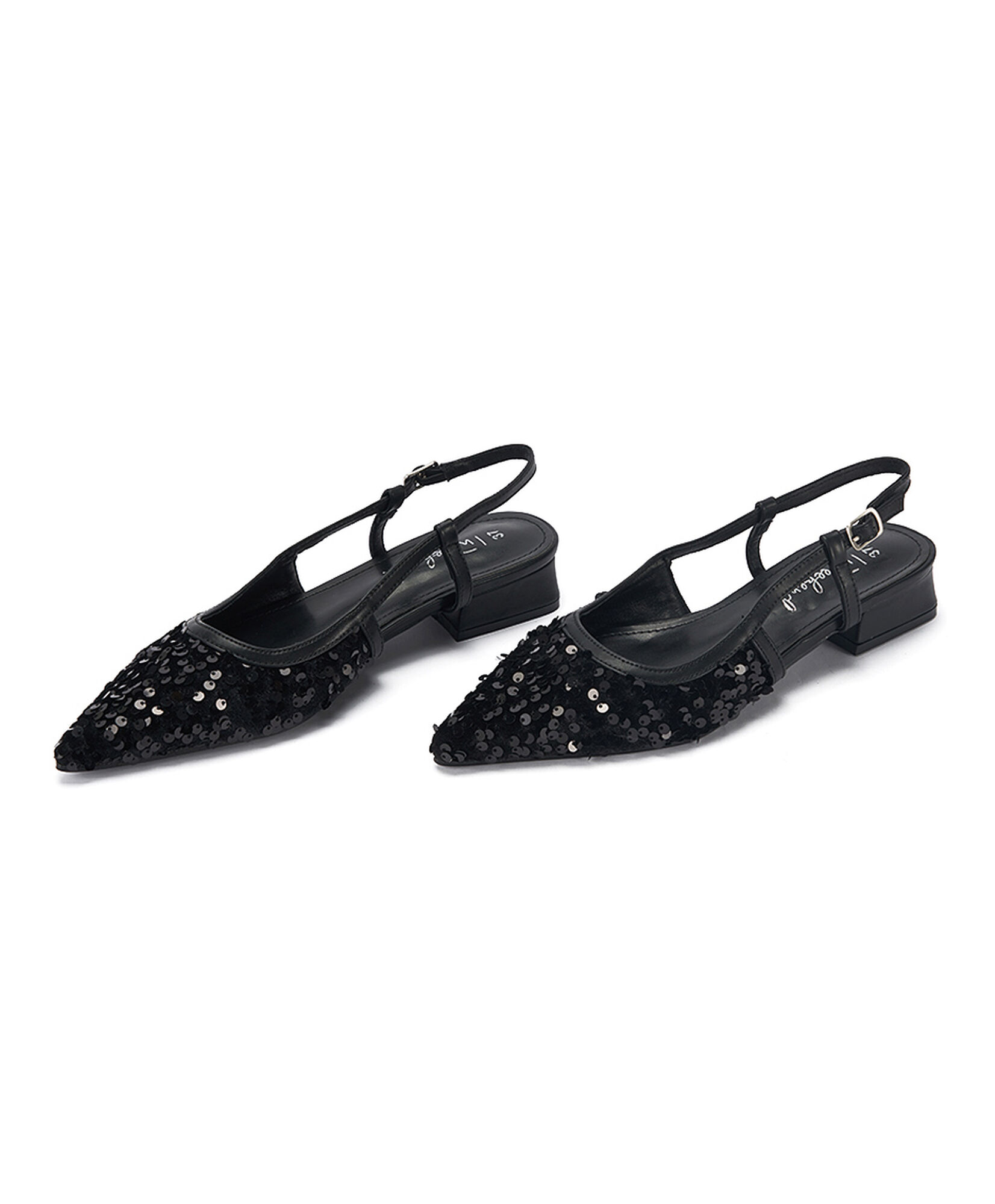 Zapato mujer lentejuelas abierta Zapato mujer lentejuelas abierta