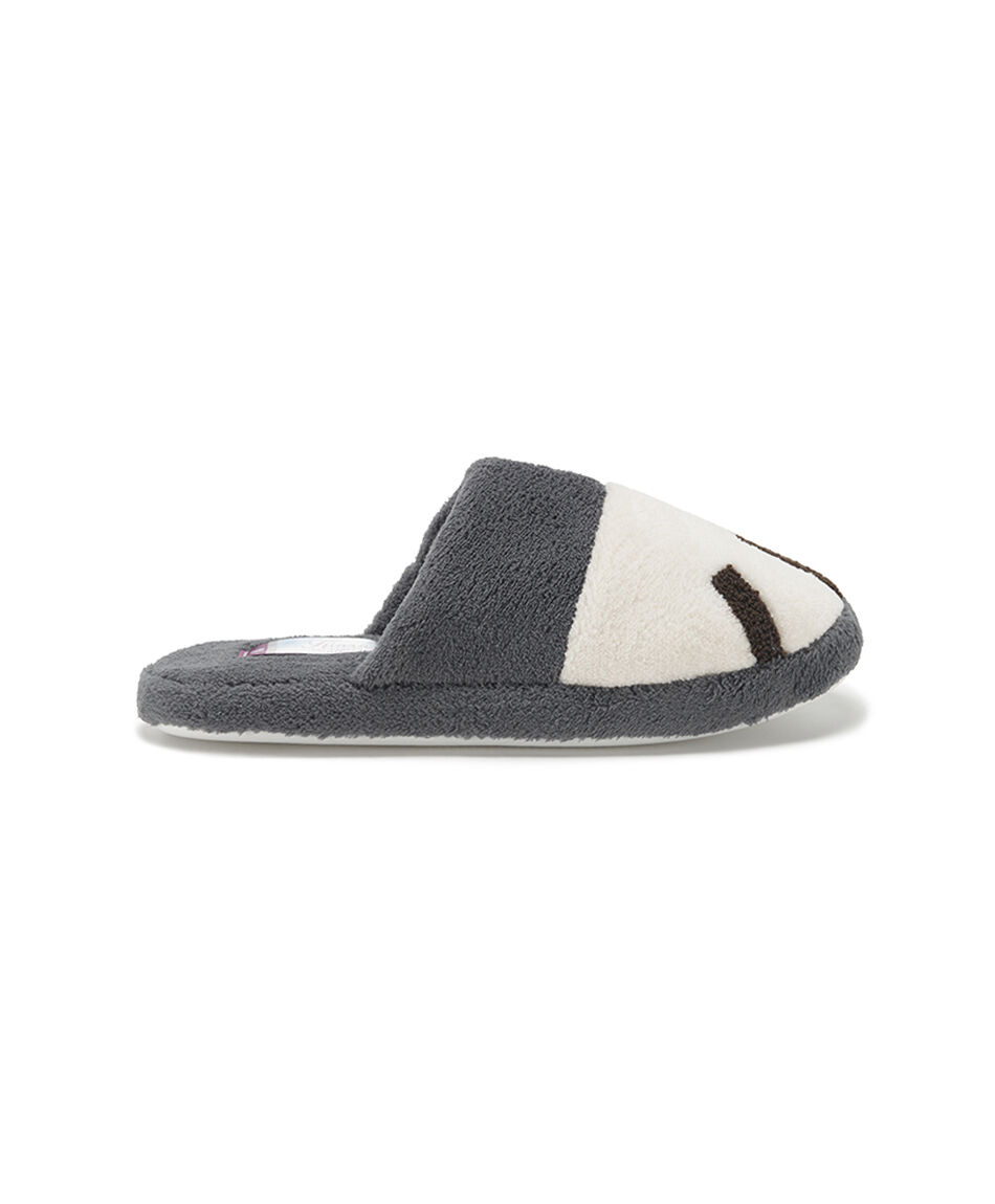 Pantufla mujer patita gato