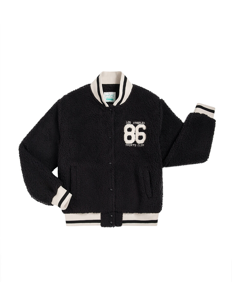 Chaqueta ni&ntilde;a 86 sherpas negro