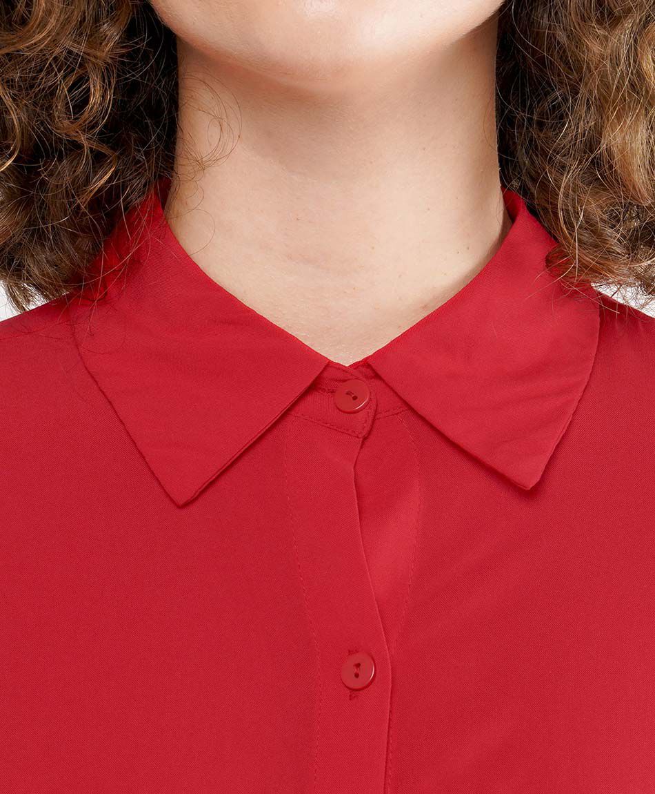 Blusa mujer espalda botones