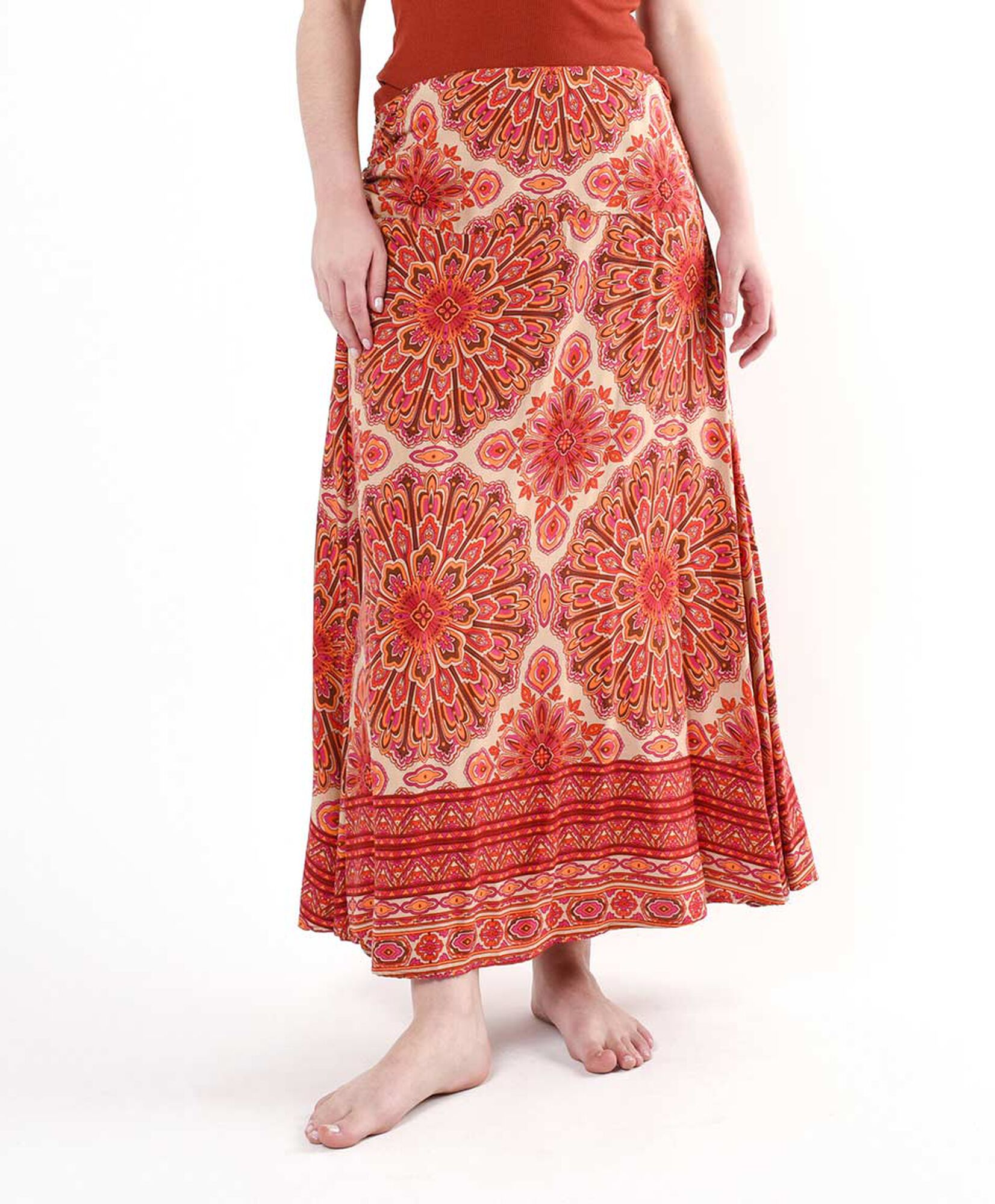 Falda mujer estampado mandalas Falda mujer estampado mandalas