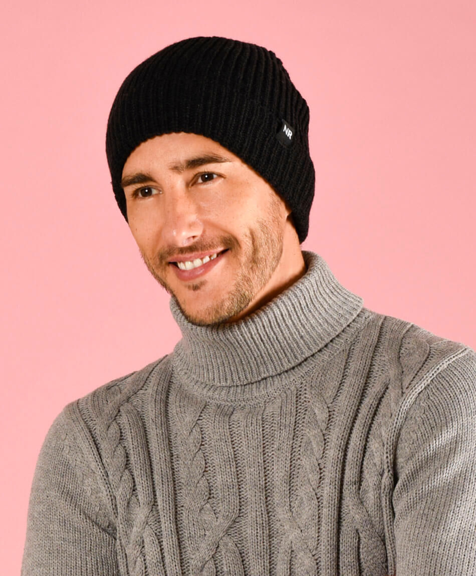 Gorro tejido interior polar