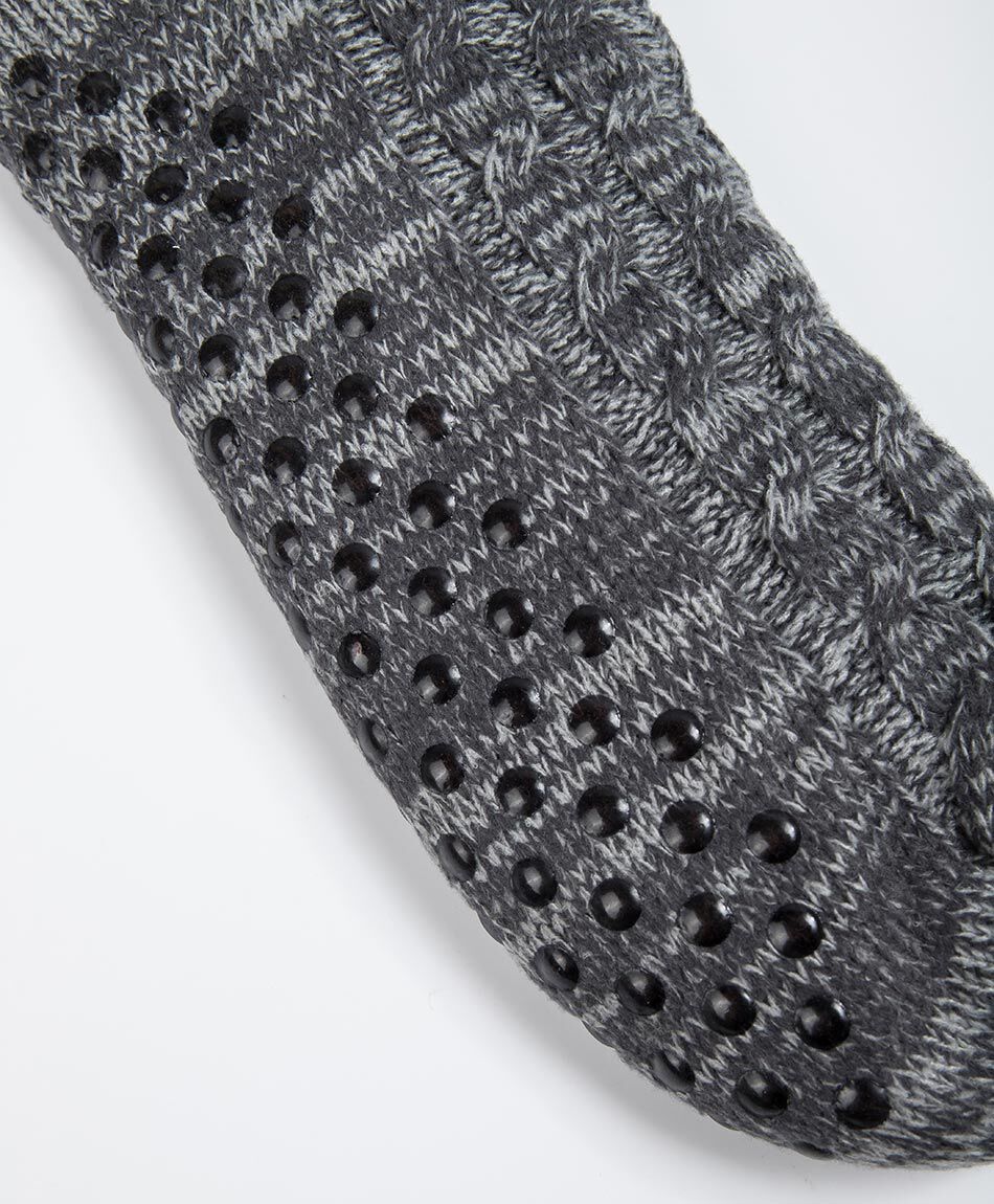 Calcet&iacute;n hombre termico grey