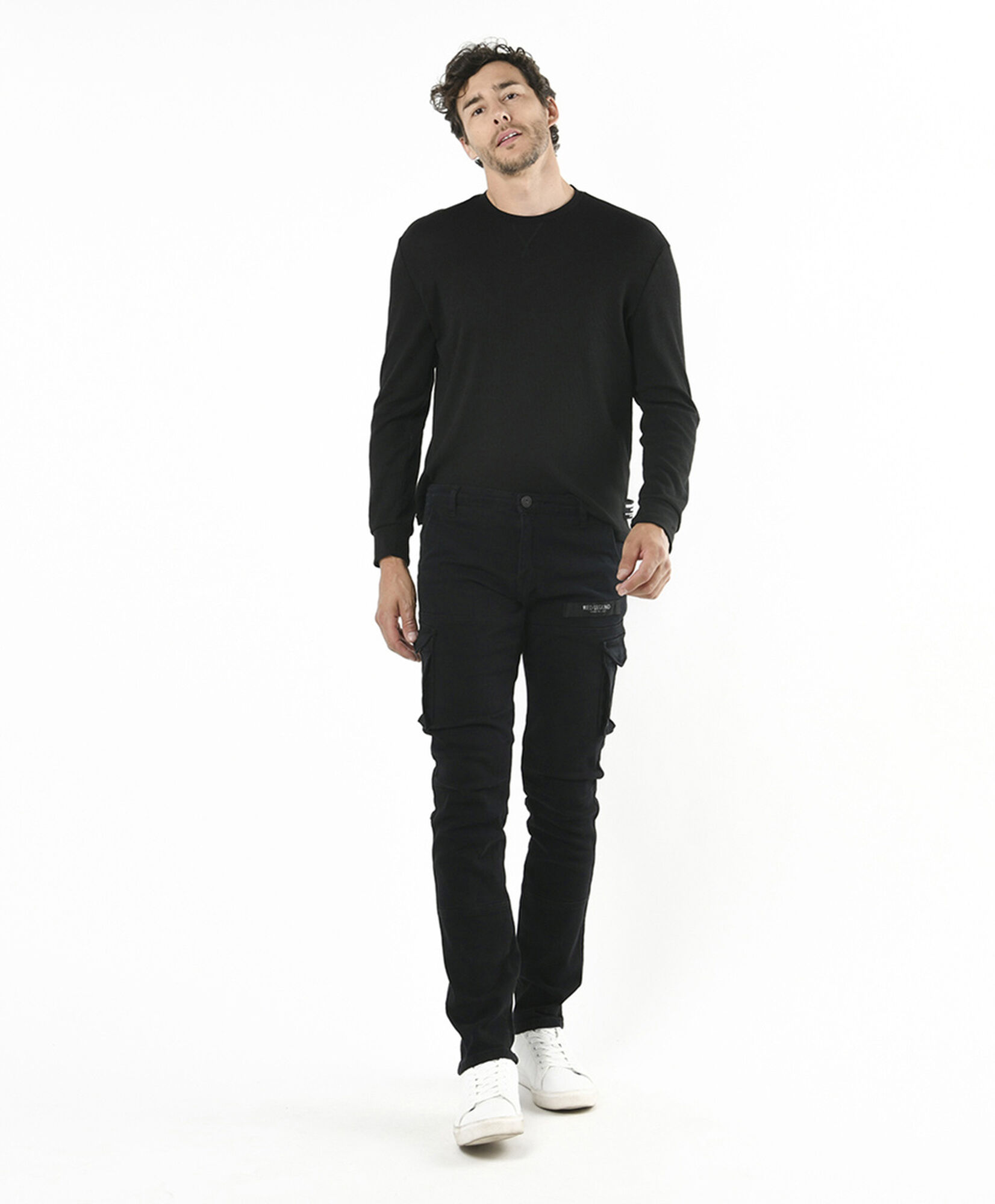 Jeans hombre cargo skinny fit Jeans hombre cargo skinny fit