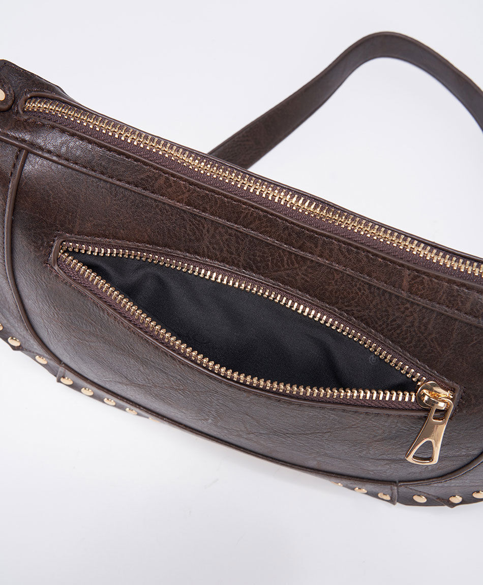 Mini cartera mujer tachas