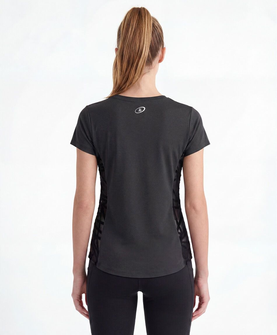Polera deportiva mujer malla