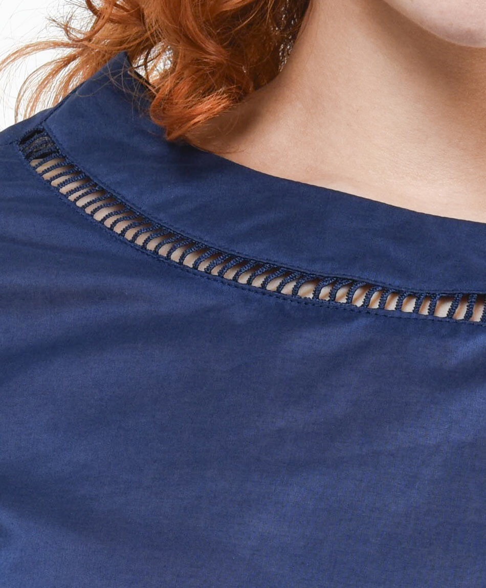 Blusa mujer detalle calado