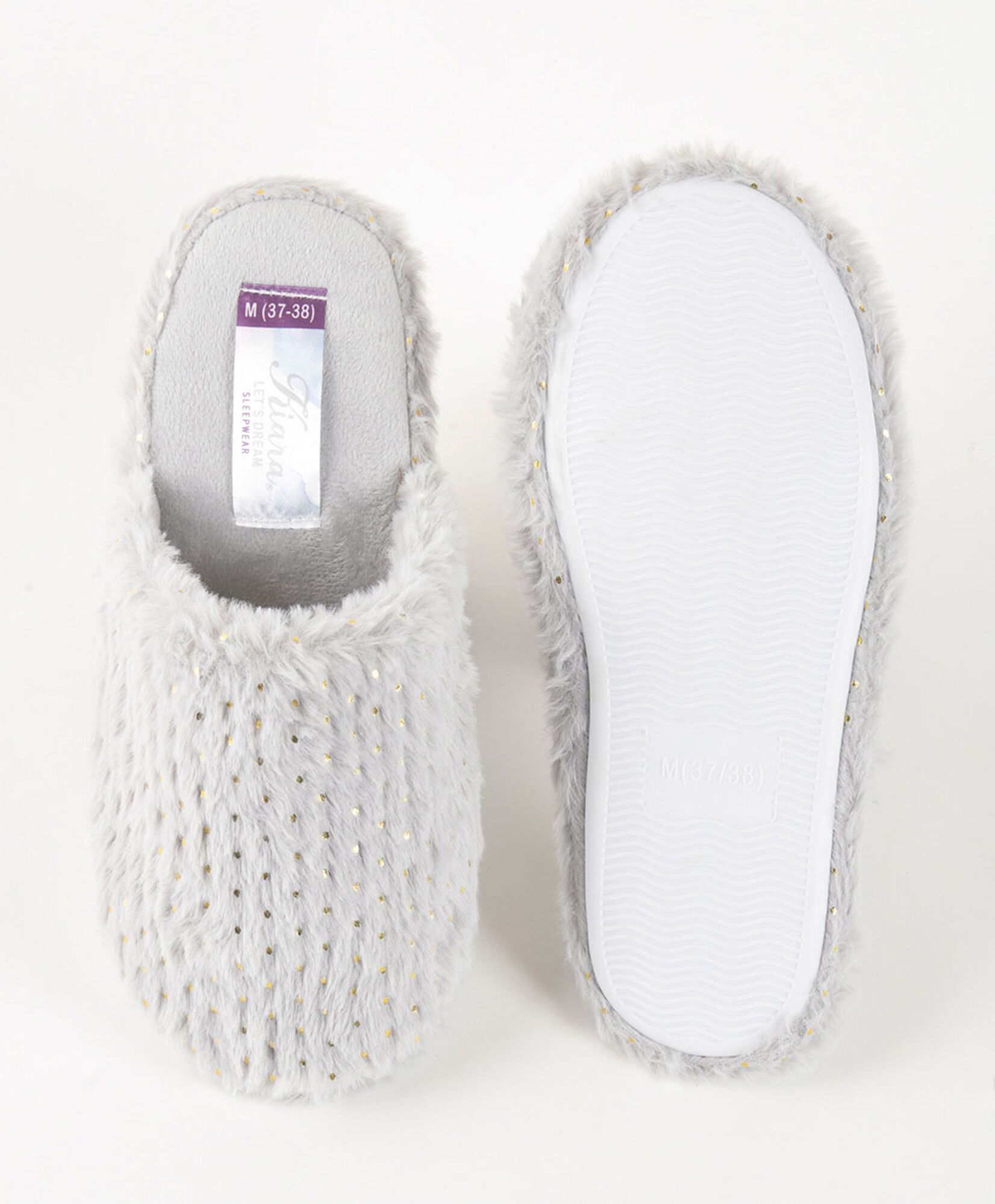 Pantufla mujer brillitos Pantufla mujer brillitos