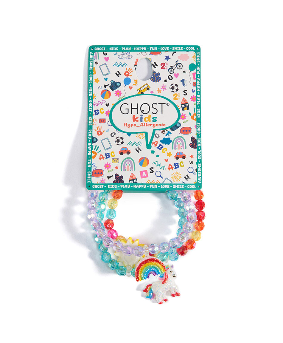 Set 3 pulseras infantil figuras