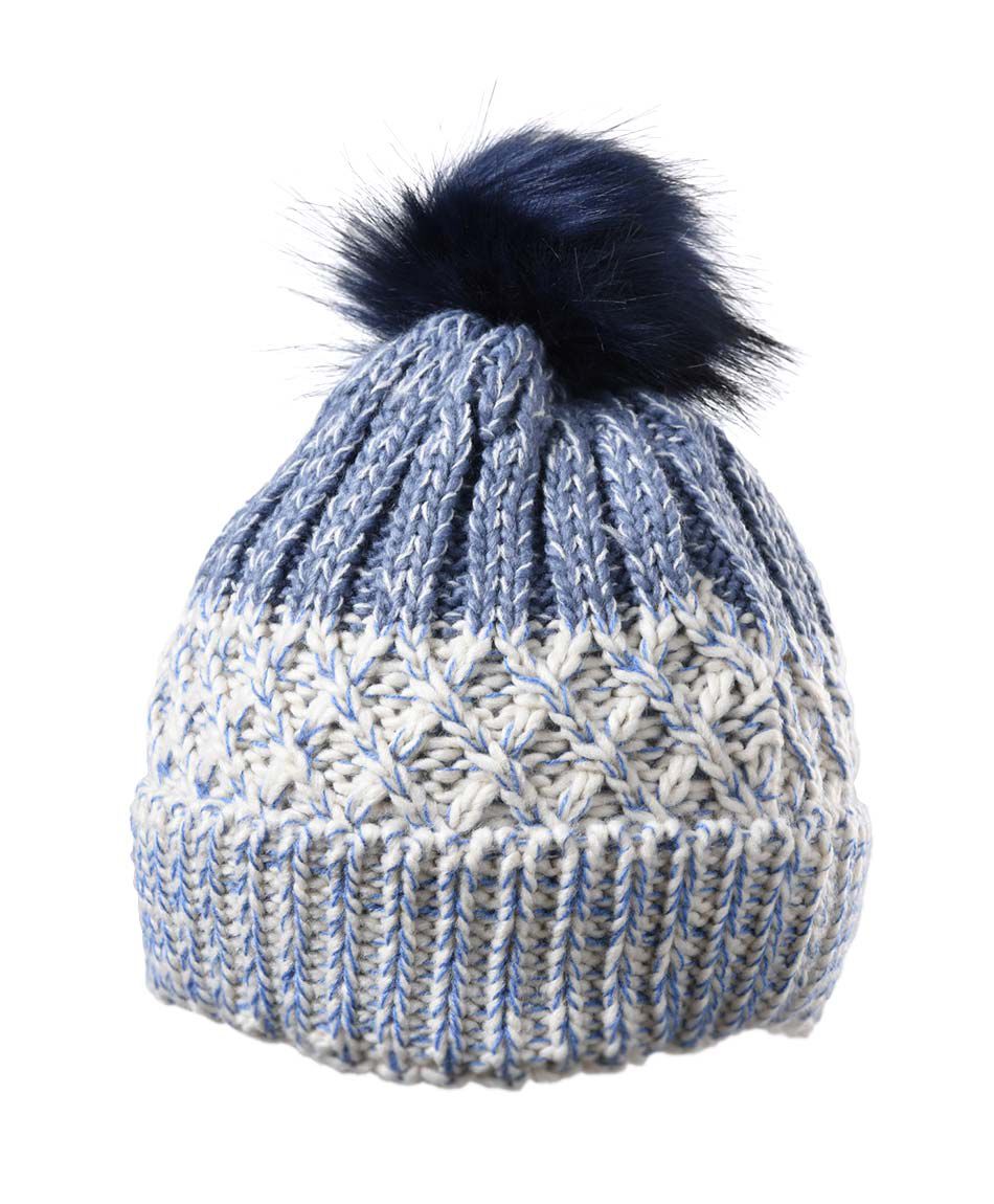 Gorro mujer tejido n&oacute;rdico