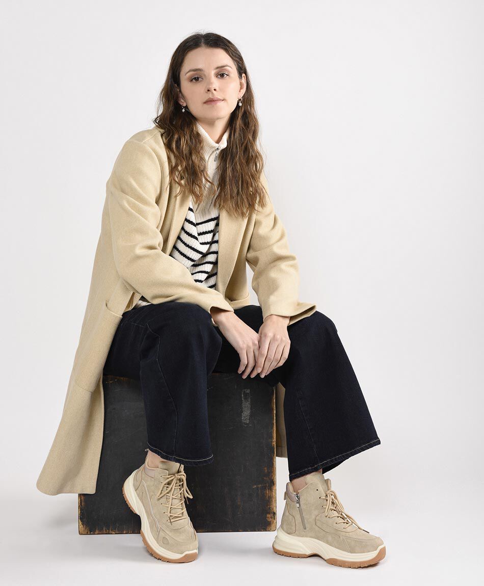 Bot&iacute;n outdoor plataforma beige claro