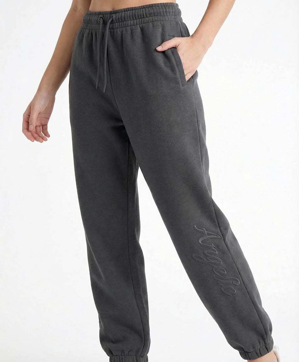 Pantal&oacute;n deportivo mujer jogger gris