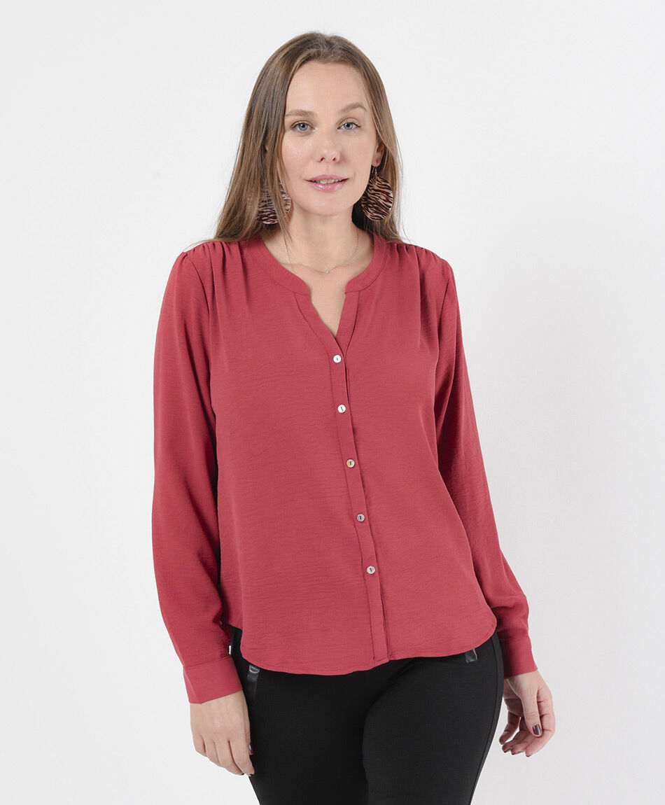 Blusa mujer texturizada