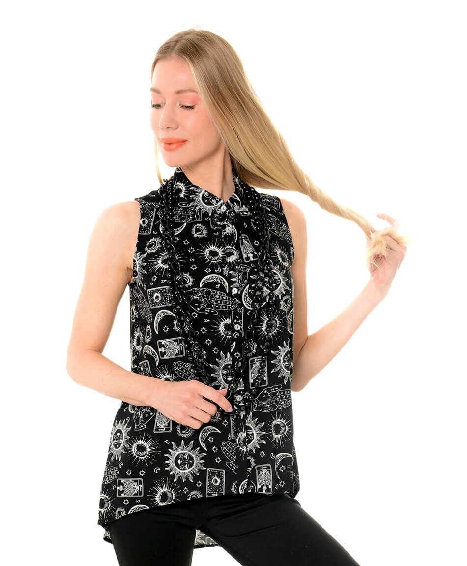 Blusa estampada