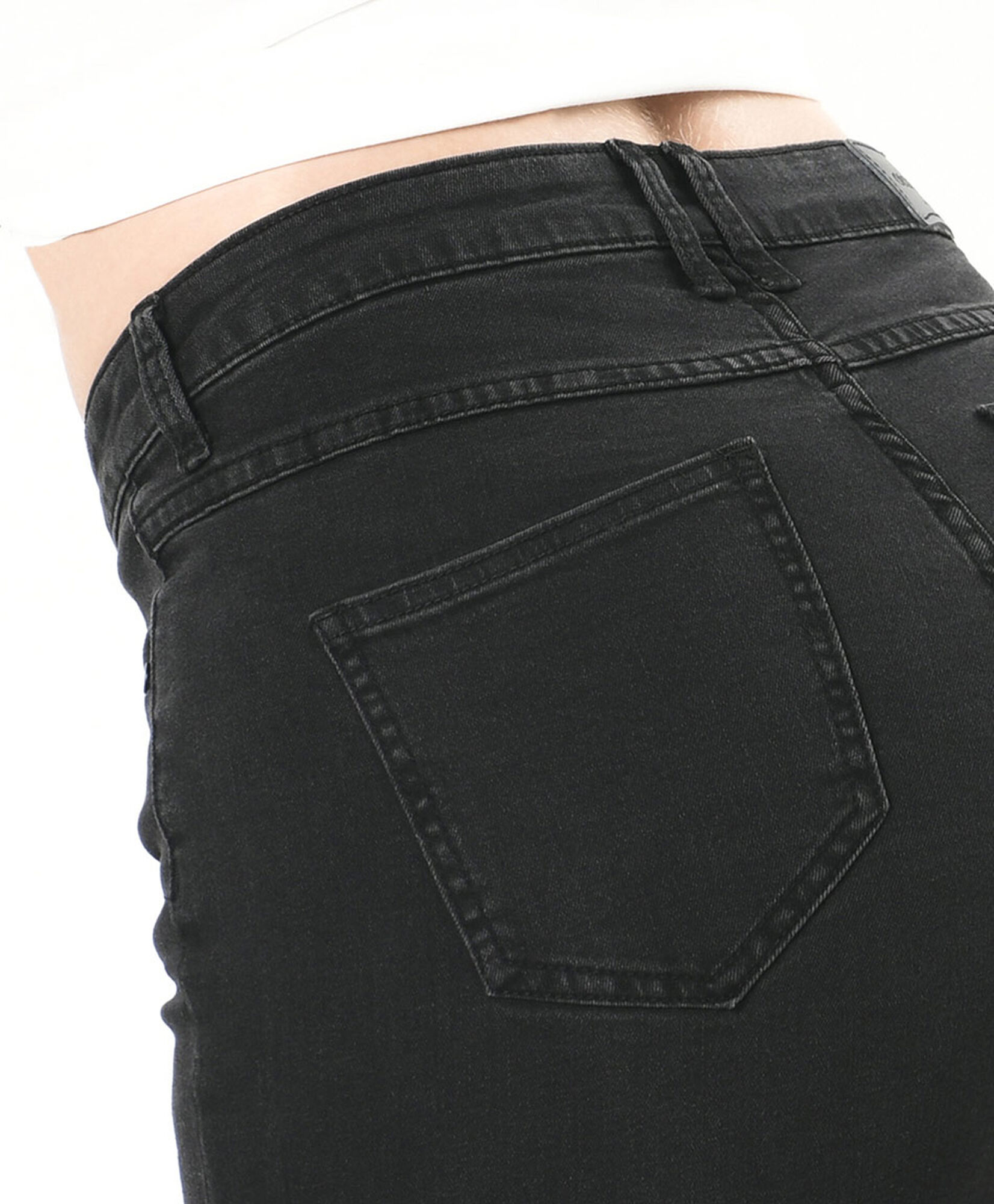 Jeans mujer liso negro Jeans mujer liso negro