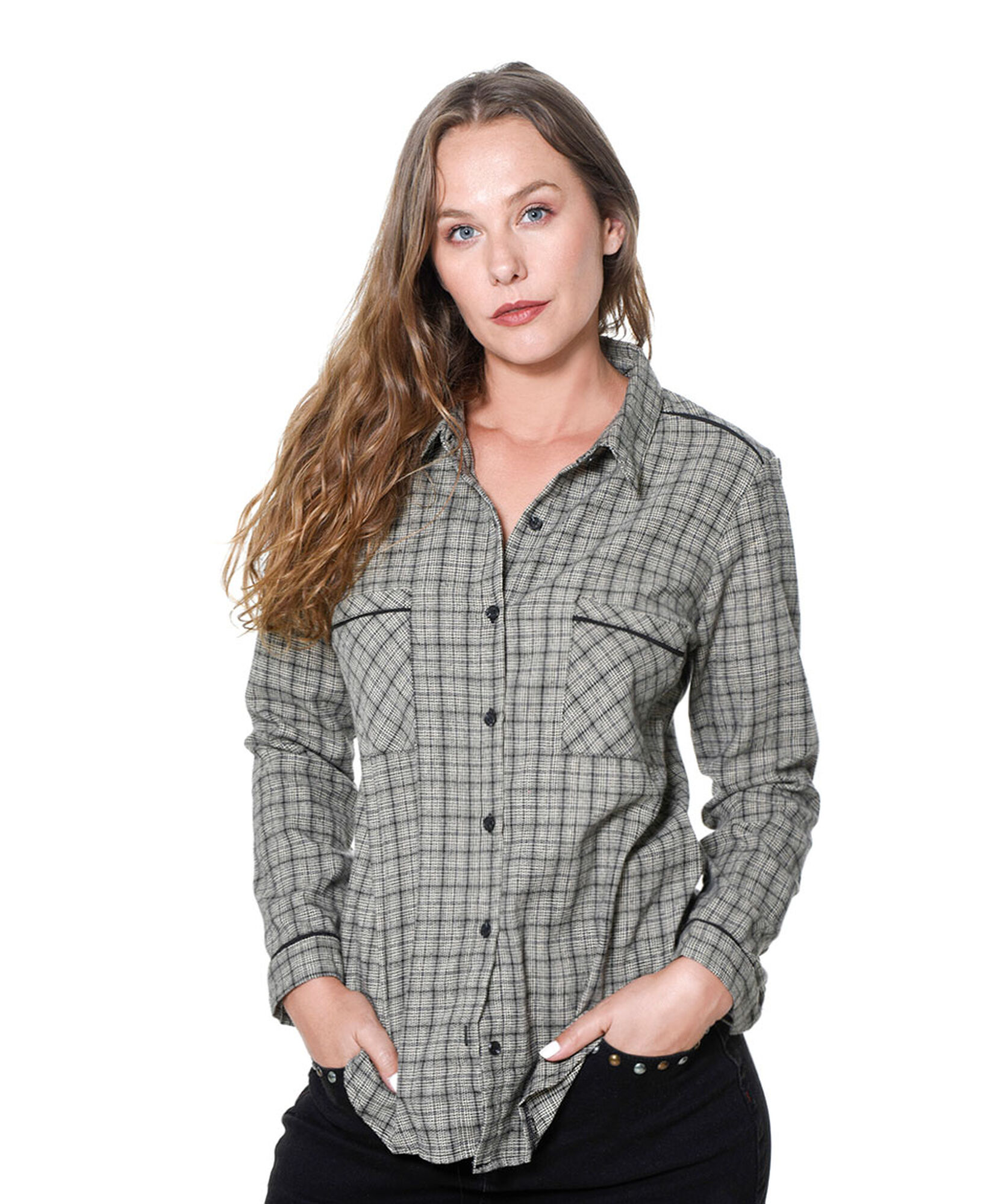 Blusa escoces envivado Blusa escoces envivado
