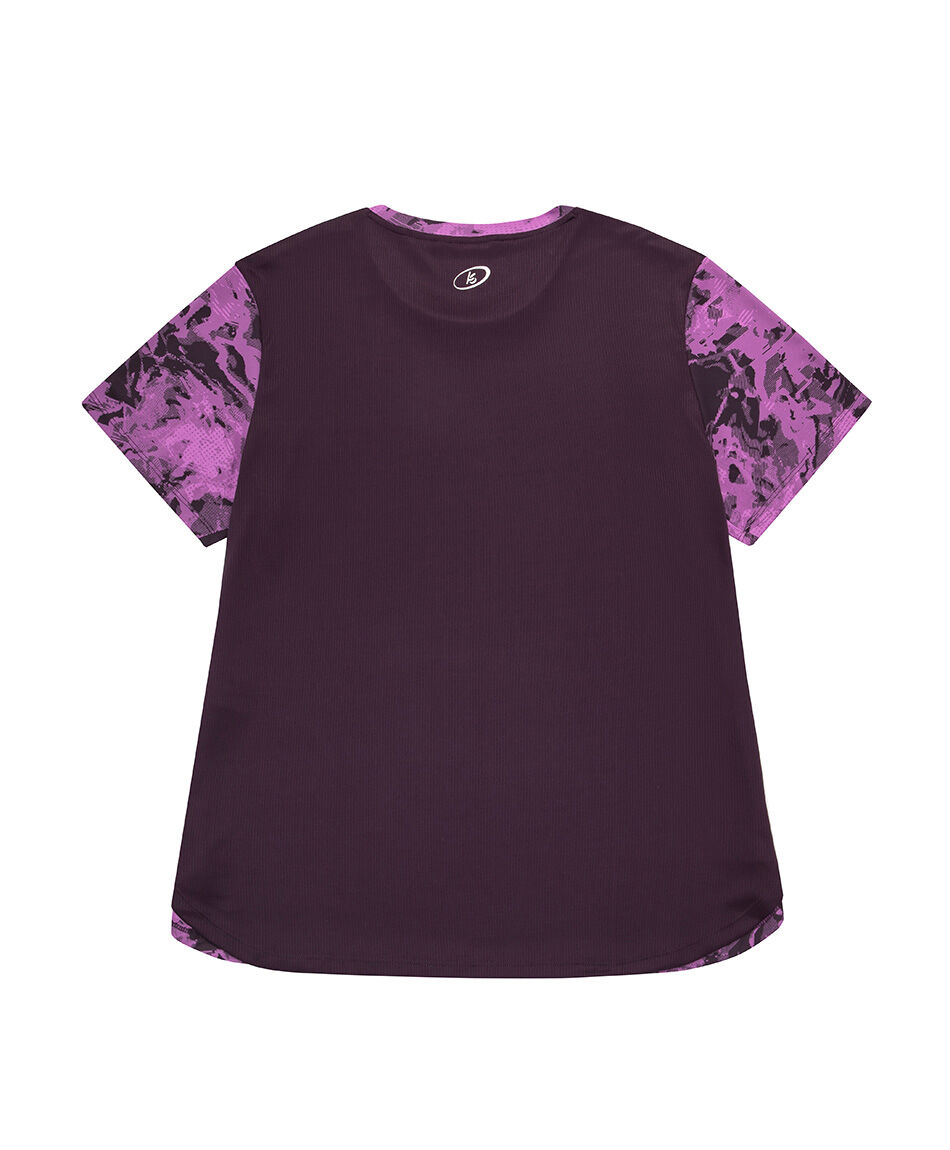 Polera deportiva mujer tie dye