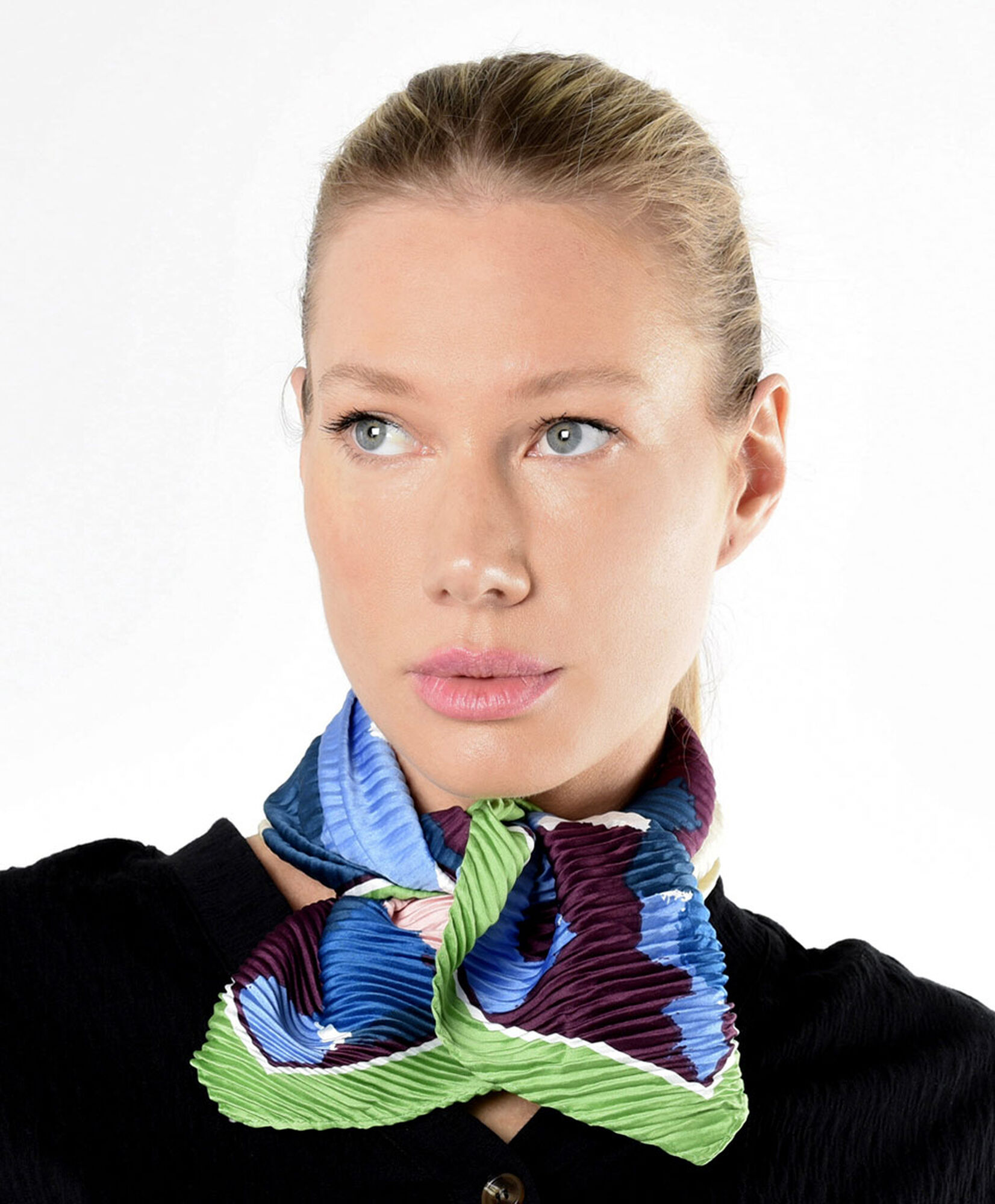 Pañuelo mujer plisado colores Pañuelo mujer plisado colores