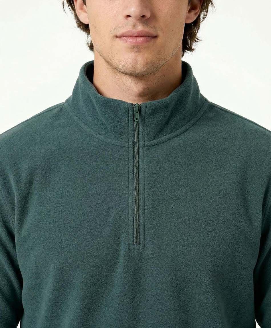 Poler&oacute;n hombre outdoor medio cierre