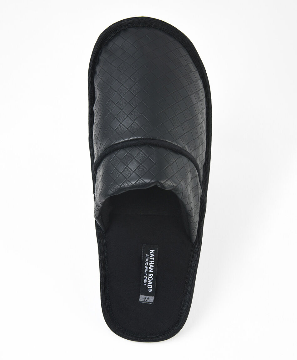Pantufla hombre rombos