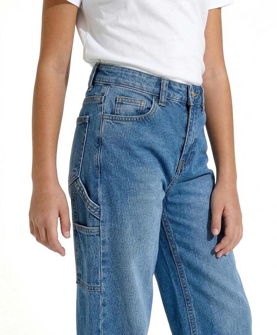 Jeans ni&ntilde;a azul