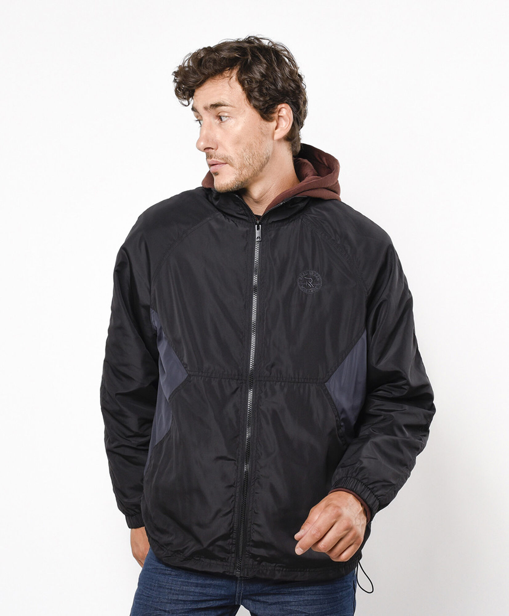 Cortaviento hombre bicolor Cortaviento hombre bicolor
