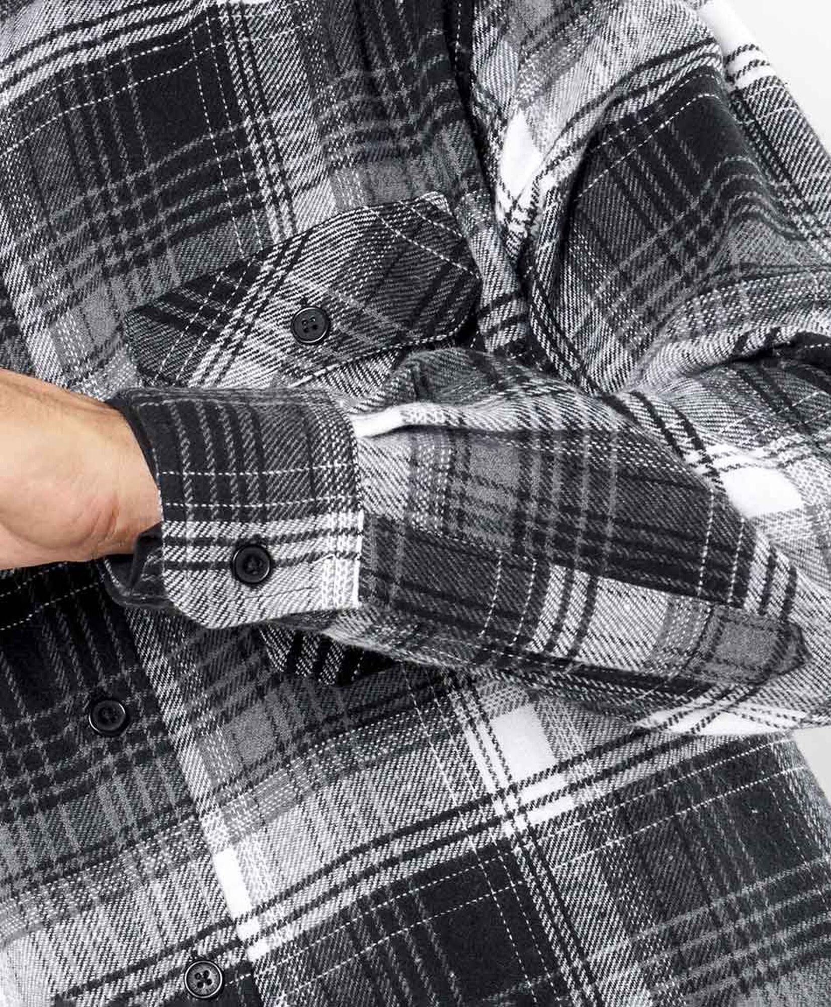 Chaqueta hombre leñadora gris Chaqueta hombre leñadora gris