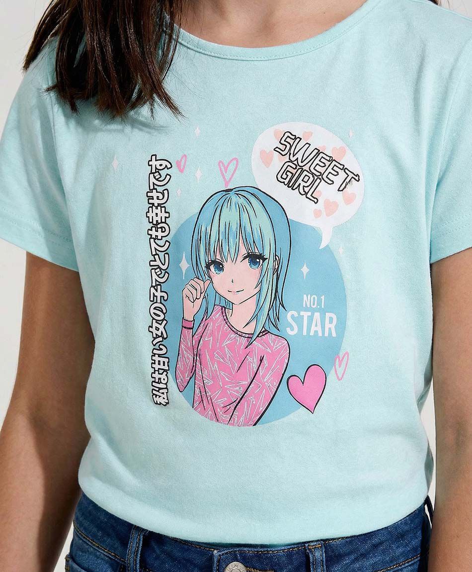 Polera ni&ntilde;a dibujo