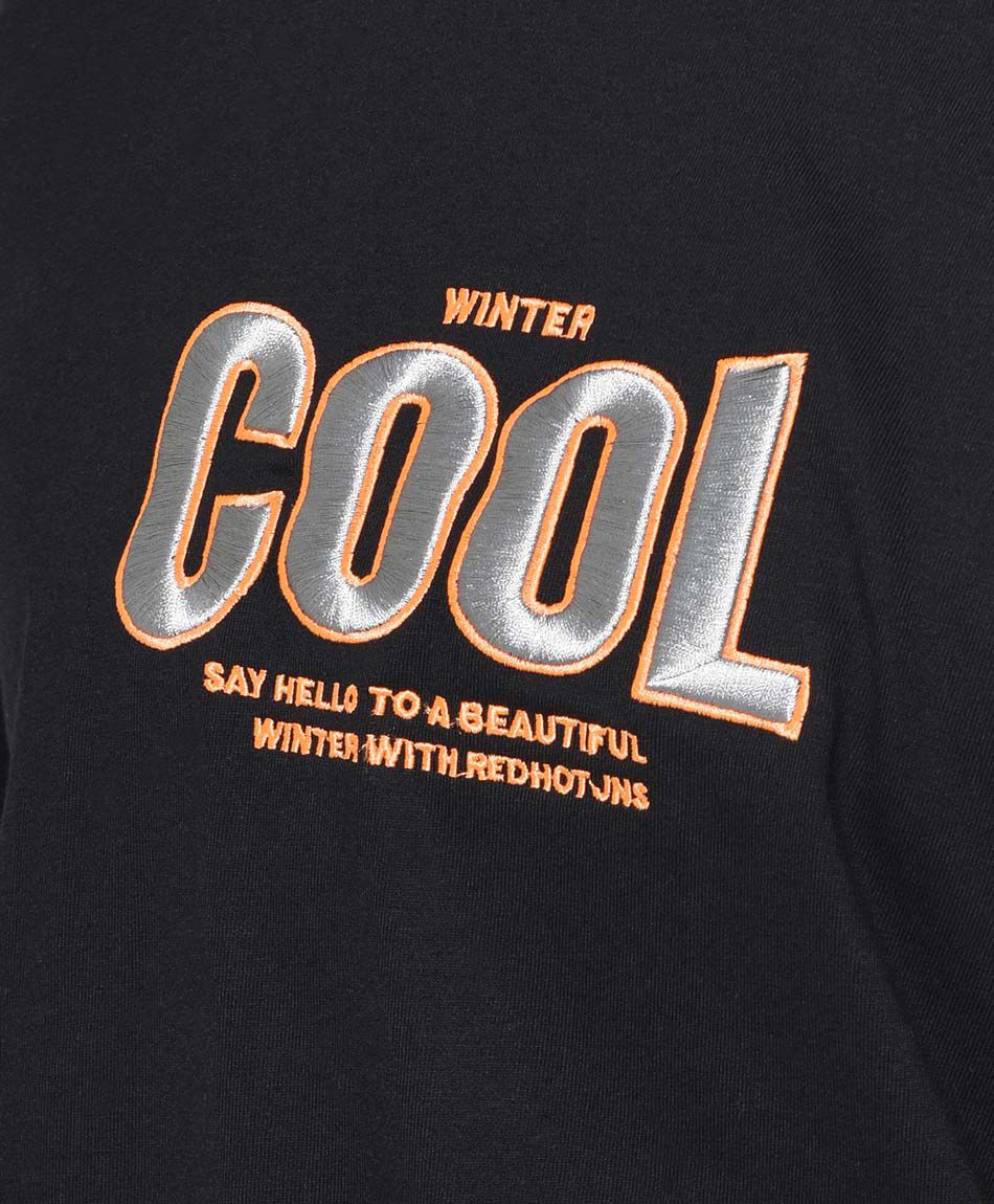 Polera hombre estampado frase