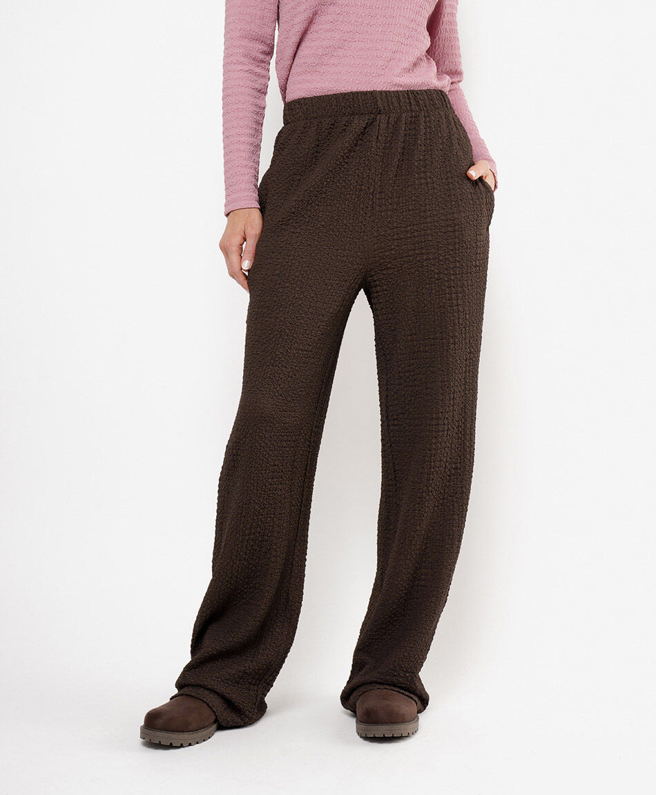 Pantal&oacute;n mujer tejido vertical