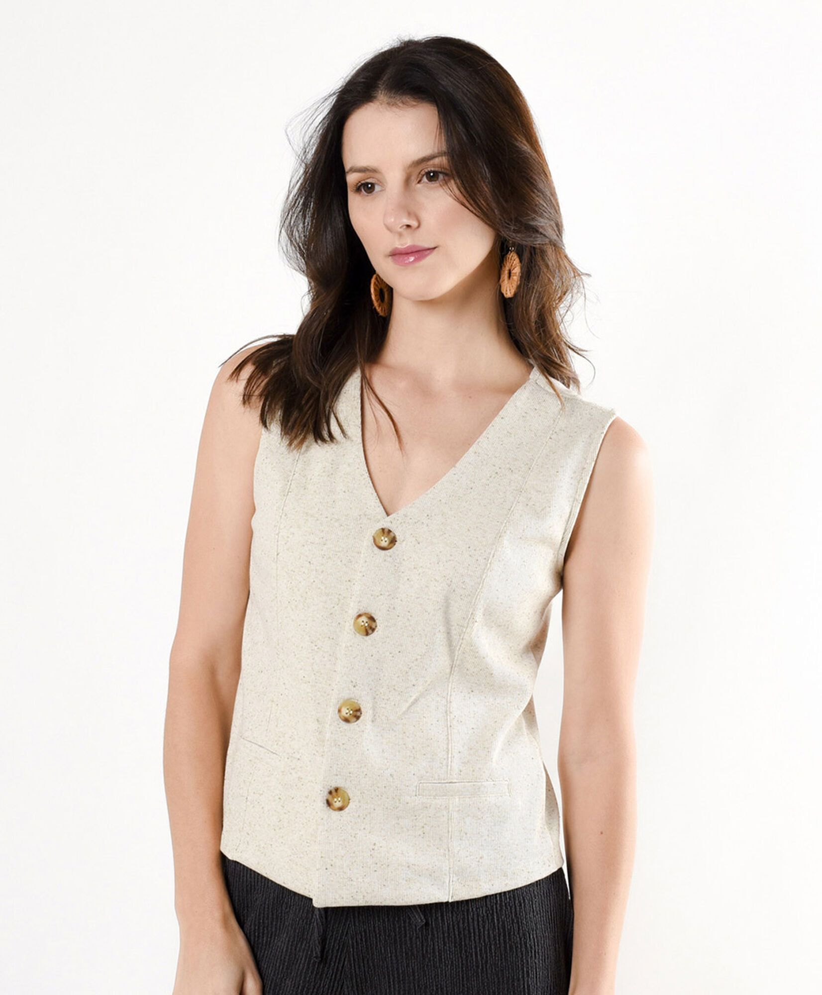 Vest mujer canalé Vest mujer canalé