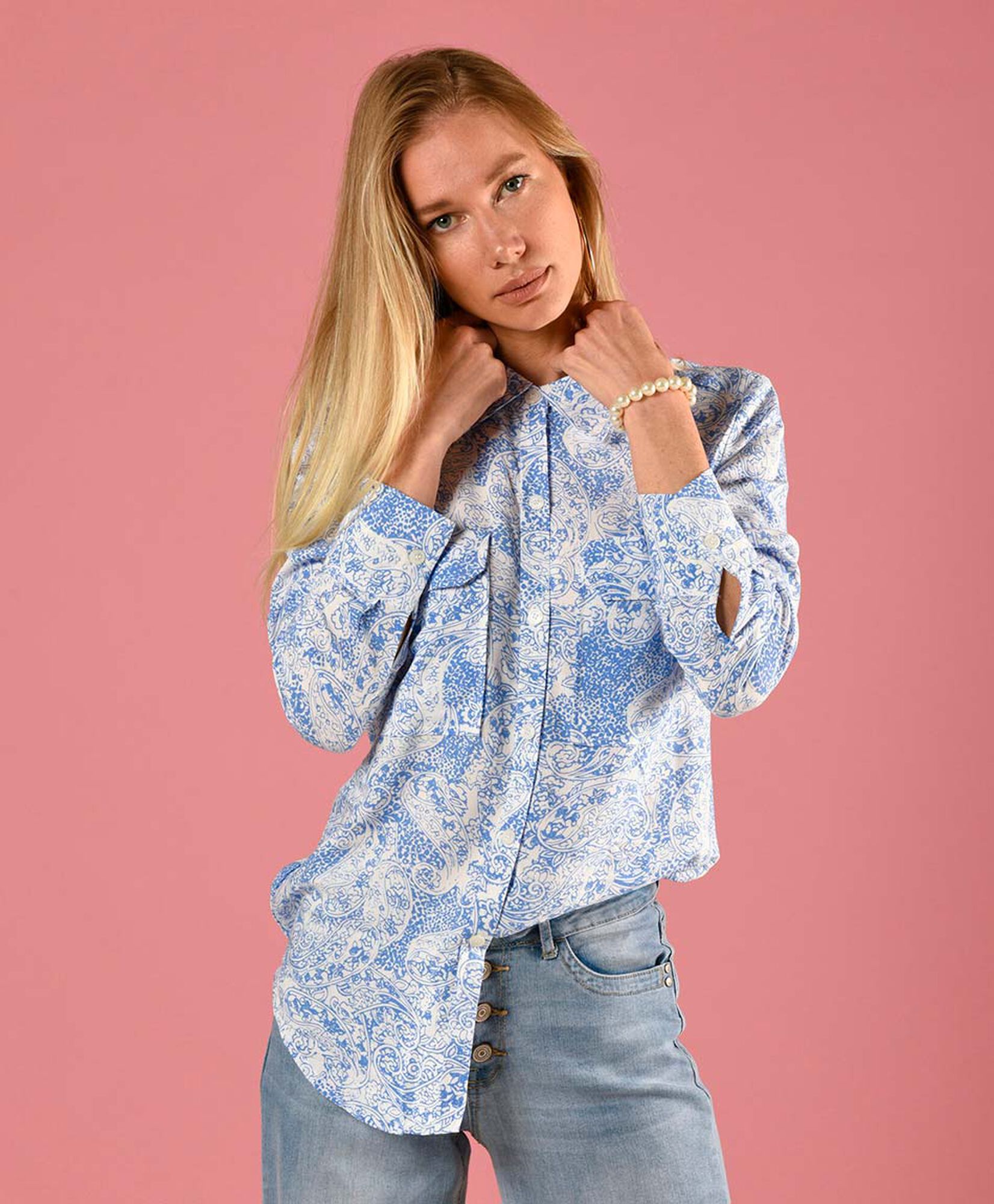 Blusa camisera Blusa camisera