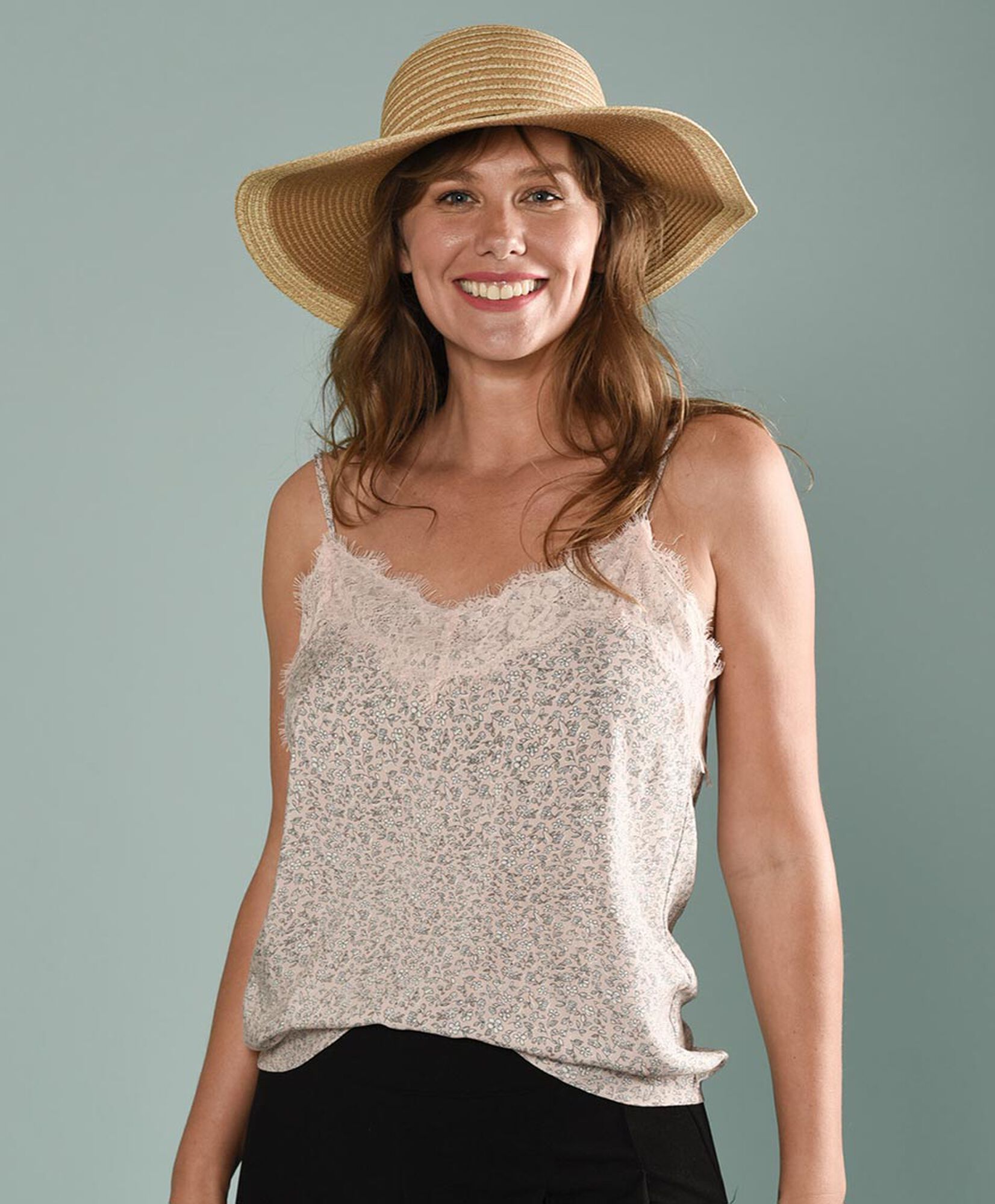 Top estampado encaje Top estampado encaje
