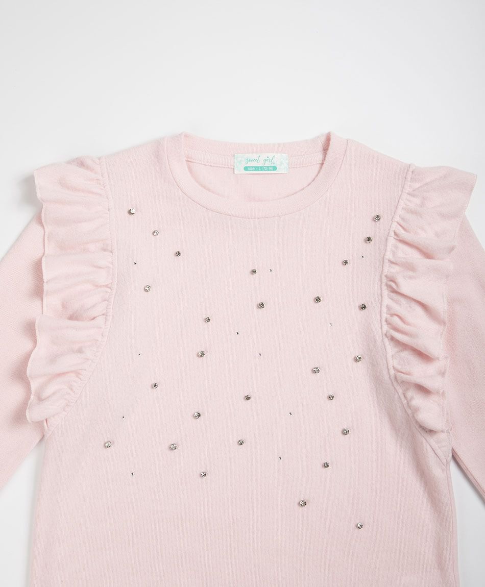 Polera ni&ntilde;a manga larga moda