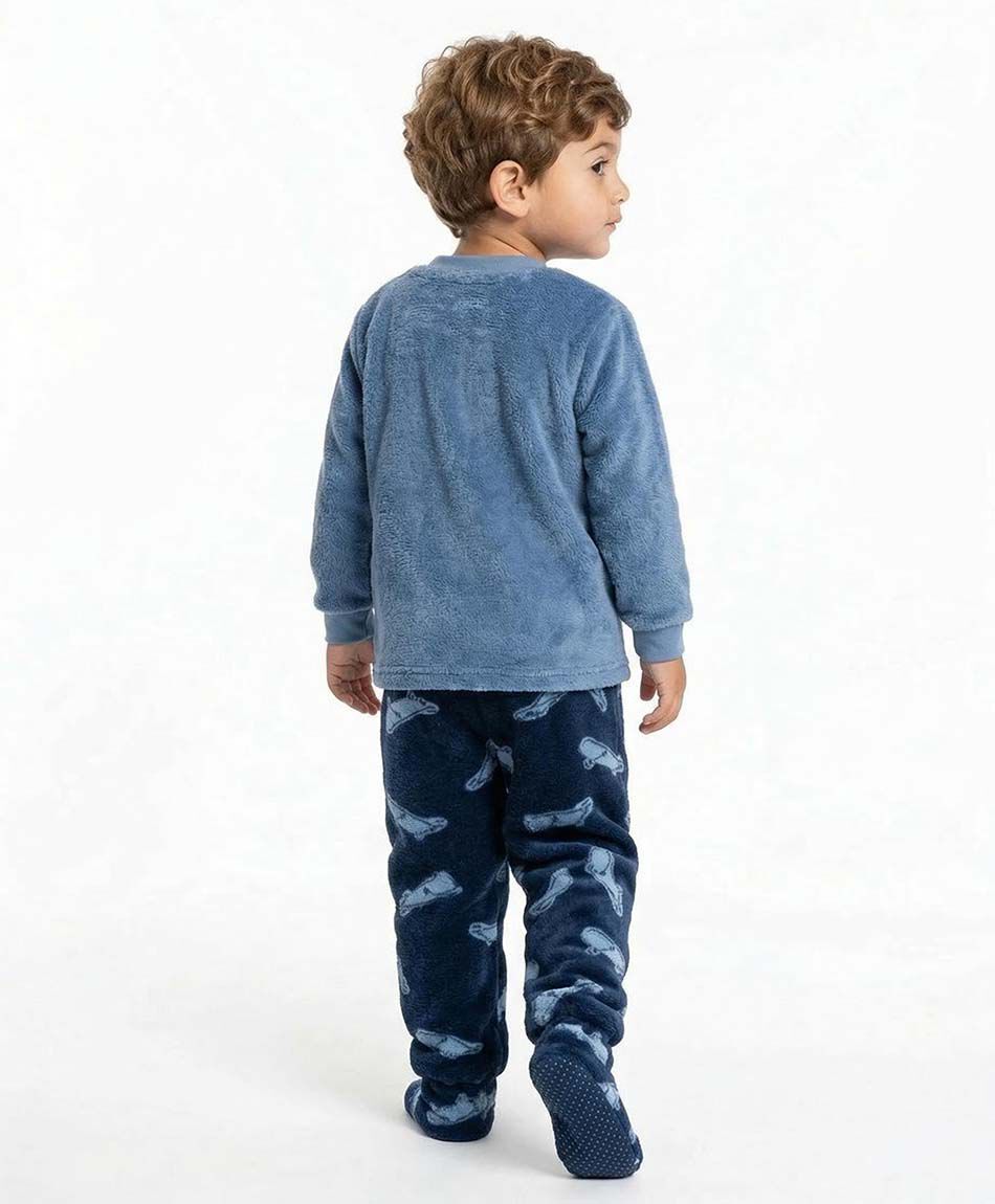 Pijama beb&eacute; dinosaurio patitas