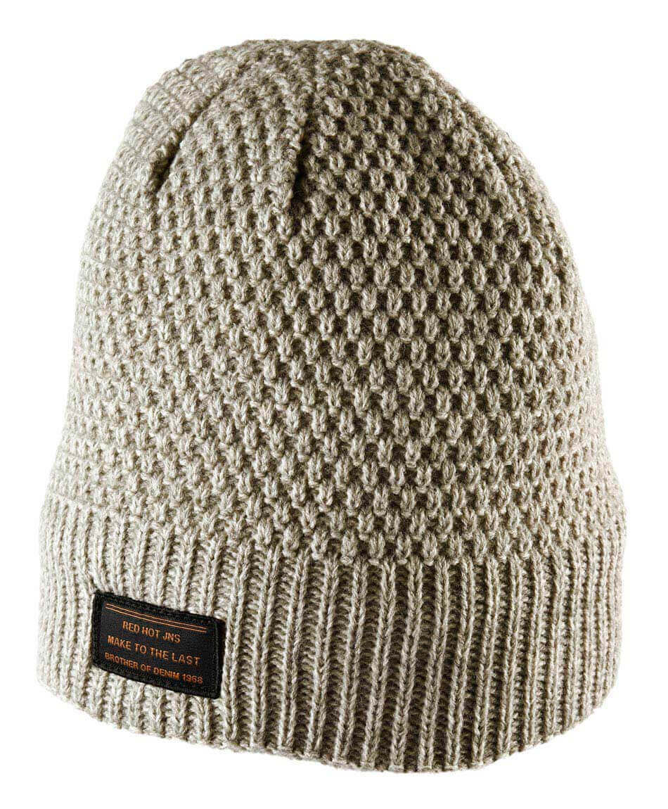 Gorro tejido forrado