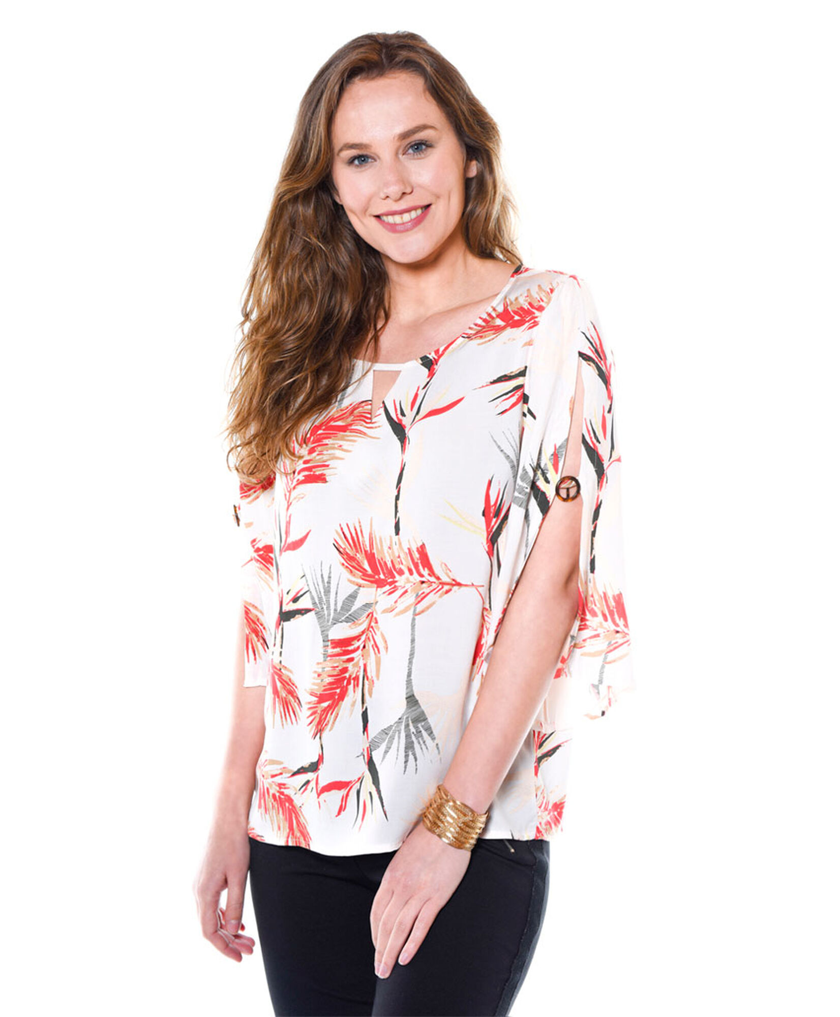 Blusa manga campana Blusa manga campana