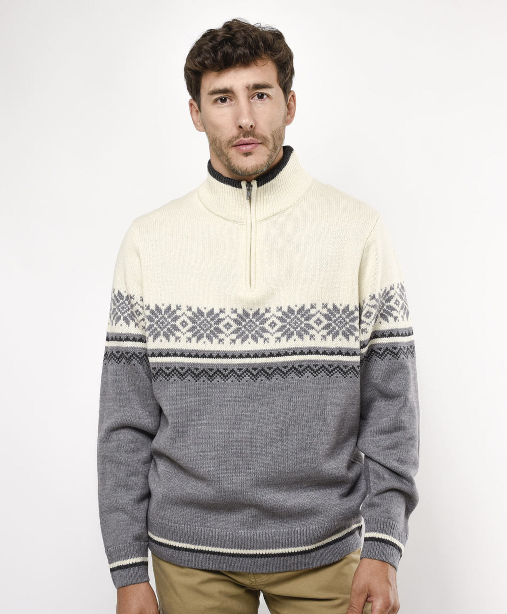 Sweater hombre nordic bicolor Sweater hombre nordic bicolor